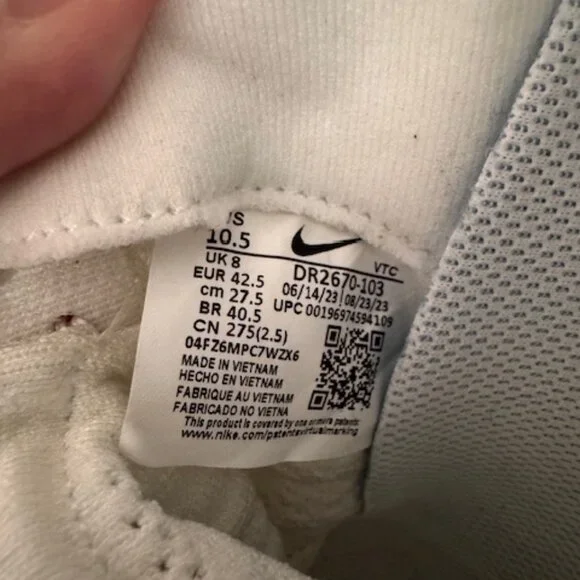 Nike ReactX Infinity Run 4 Running - Size 10.5 Womens, 9 Men - Picture 5 of 5